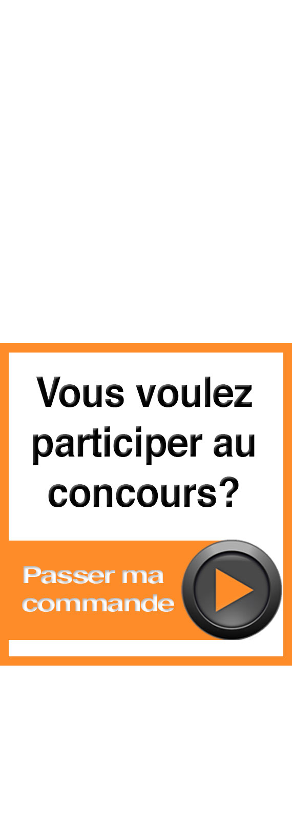 Passer votre commande